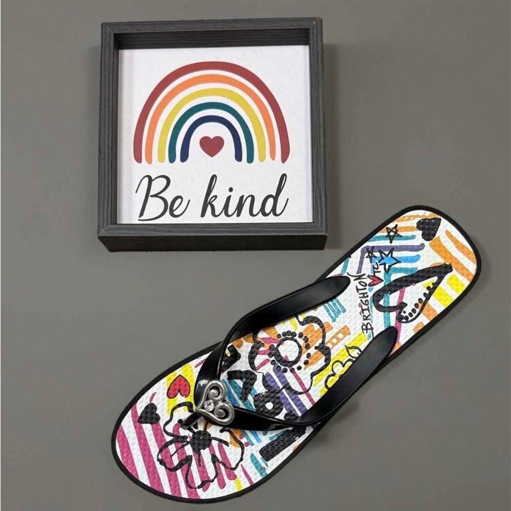 * Brighton Moda flip-flops designer Tom Clancy's, hand-sketched artwork